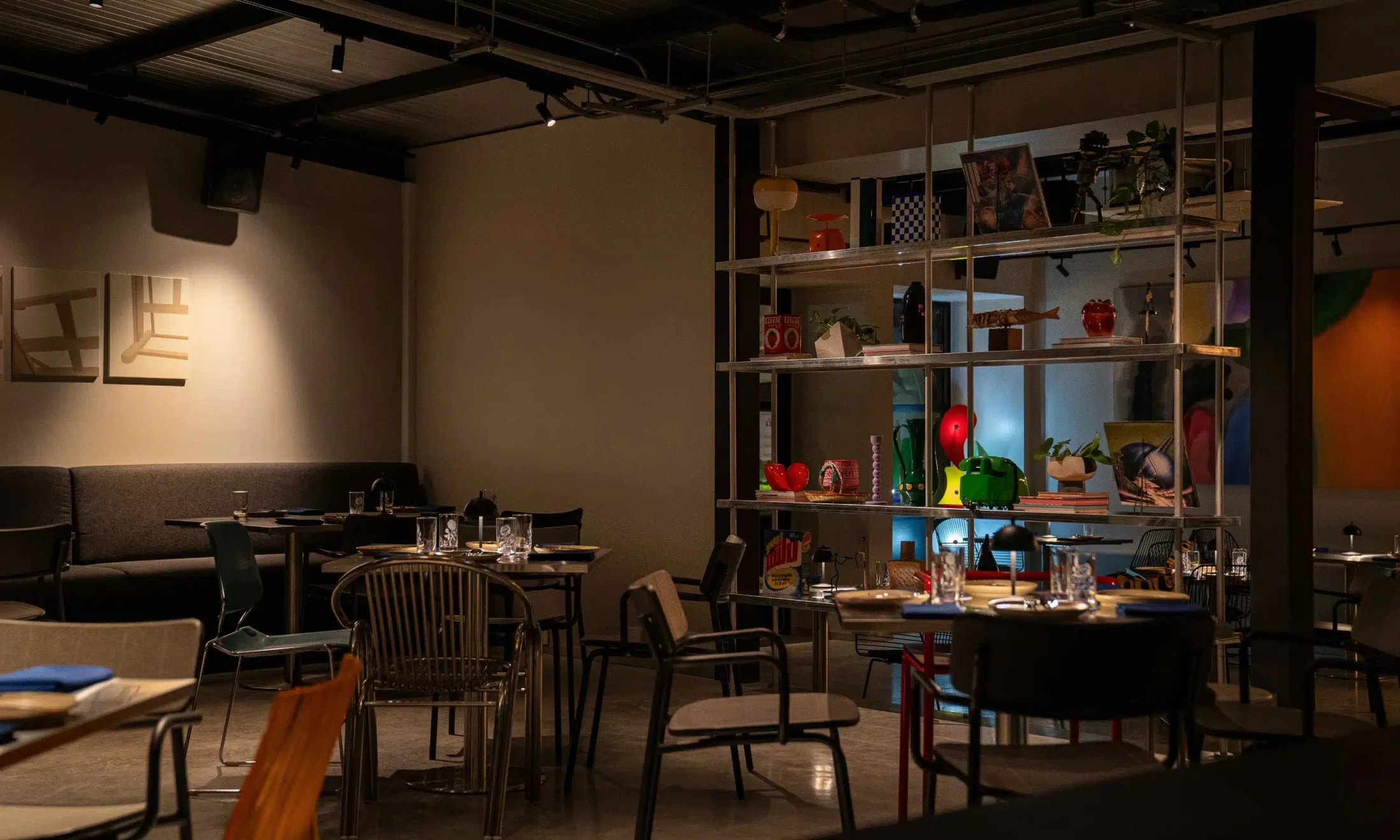 A welcoming restaurant space